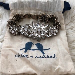 Chloe + Isabel champagne gold bracelet